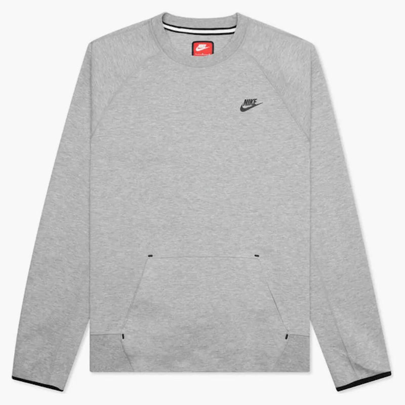 Nike Sportswear Tech Fleece Og Crewneck Sweatshirt Dark Grey Heather/black