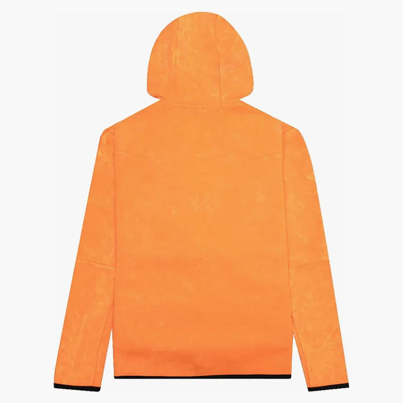 Nike Sportswear Tech Fleece Washed Hoodie Orange Frost