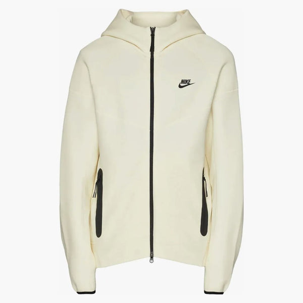 Nike Sportswear Tech Fleece Windrunner Full-zip Hoodie Coconut Milk/black