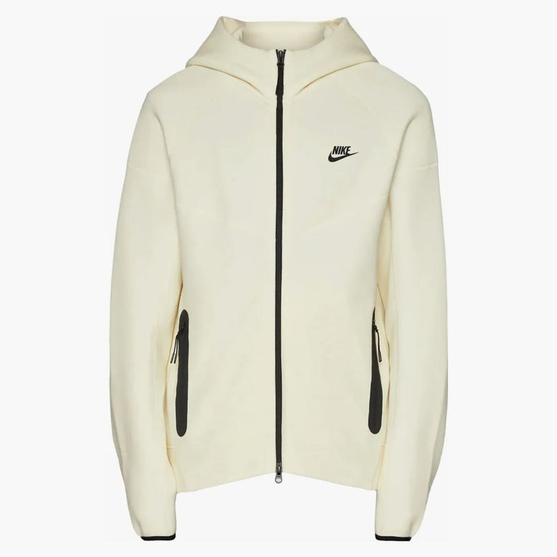 Nike Sportswear Tech Fleece Windrunner Full-zip Hoodie Coconut Milk/black