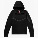 Nike Sportswear Tech Fleece Windrunner Full Zip Hoodie (fw24) Black/black