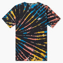 Nike Sportswear Tie Dye T-shirt Black Bright Crimson White