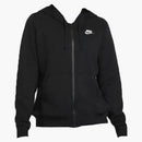 Nike Sportswear Women's Club Fleece Full-zip Hoodie Black/white