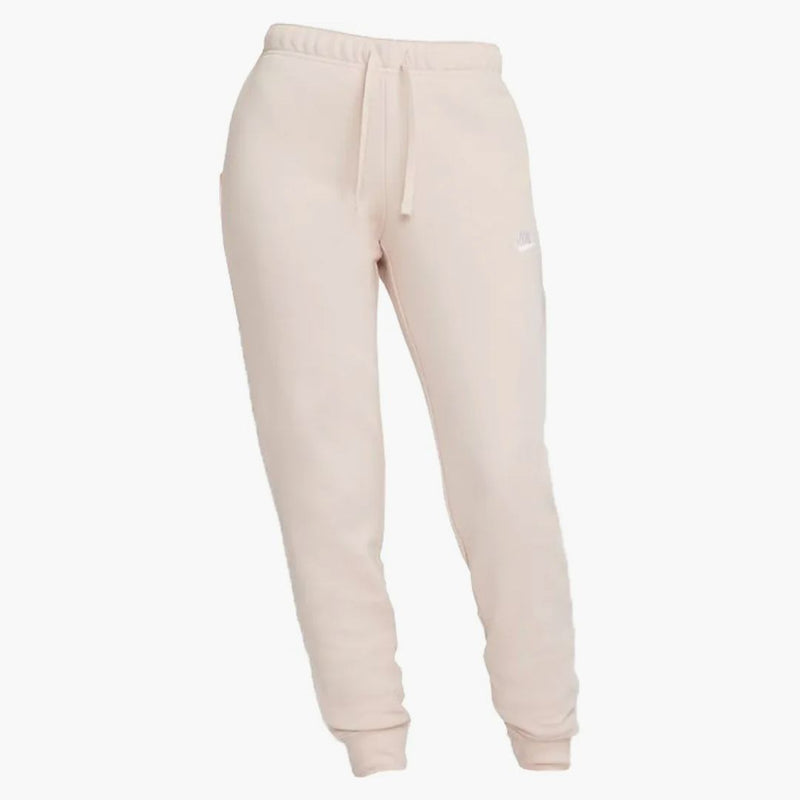 Nike Sportswear Women's Club Fleece Jogger Pants Pink Oxford/white