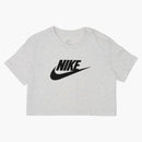 Nike Sportswear Women's Essential Cropped Tee Gray