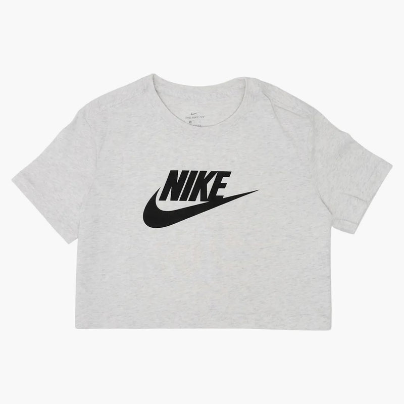 Nike Sportswear Women's Essential Cropped Tee Gray