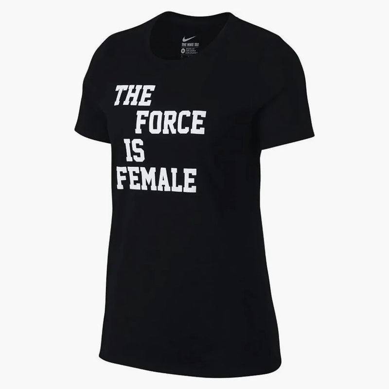 Nike Sportswear Women's Force Is Female T-shirt Black