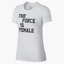 Nike Sportswear Women's Force Is Female Tee White