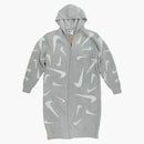 Nike Sportswear Women's Phoenix Cozy Boucle Long Knit Cardigan Grey