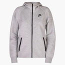 Nike Sportswear Women's Tech Fleece Windrunner Full-zip Hoodie Light Grey/heather/black