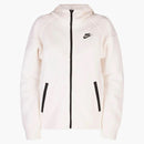 Nike Sportswear Women's Tech Fleece Windrunner Full-zip Hoodie Pale Ivory/black