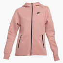 Nike Sportswear Women's Tech Fleece Windrunner Full-zip Hoodie Red Stardust/black