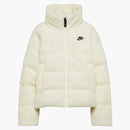 Nike Sportswear Women's Therma-fit City Series Down-fill Puffer Sherpa Jacket Fossil/black