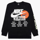 Nike Sportswear World Tour Long Sleeve Tee Black