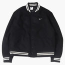 Nike Sportwear Authentics Varsity Jacket Black/white