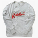 Nike Standard Issue Basketball Dri-fit Sweatshirt Grey/birch Heather