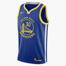 Nike Stephen Curry Warriors Icon Edition 2020 Jersey Blue/Yellow