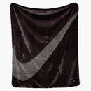 Nike Swoosh Faux Fur Blanket Velvet Brown/cave Stone/cave Stone