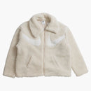 Nike Swoosh Womens Full-zip Jacket Rattan/sail
