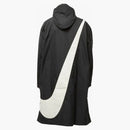 Nike Swoosh Woven Parka Oversized Jacket Black/white