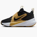 Nike Team Hustle D 12 Black Metallic Gold White (ps)