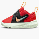 Nike Team Hustle D 12 Picante Red Dusty Cactus Volt Tint Orange Peel (td)