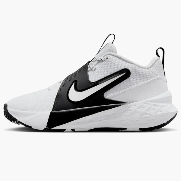 Nike Team Hustle D 12 White Black (GS)
