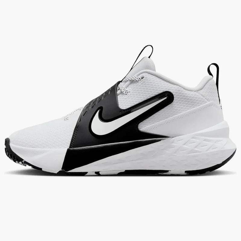 Nike Team Hustle D 12 White Black (GS)