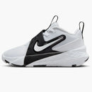 Nike Team Hustle D 12 White Black (PS)