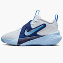 Nike Team Hustle D 12 White Psychic Blue Midnight Navy University Blue (PS)