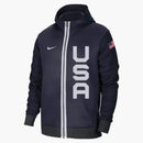 Nike Team Usa Therma Flex Tokyo 2020 Showtime Hoodie Obsidian/black/white