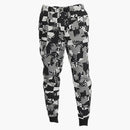 Nike Sportswear Tech Fleece All Over Print Jogger Pant Light Smoke Grey/black/black