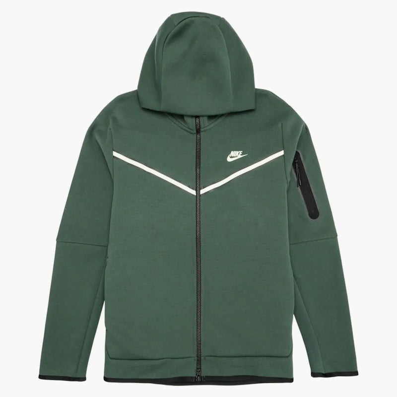 Nike Sportswear Tech Fleece Full-zip Hoodie Galactic Green/light Liquid Lime
