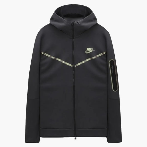 Nike Sportswear Tech Fleece Full-zip Hoodie Iridescent Dark Smoke Grey