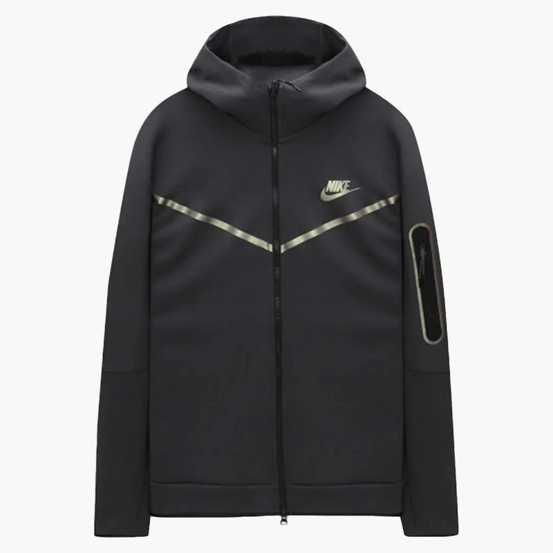 Nike Sportswear Tech Fleece Full-zip Hoodie Iridescent Dark Smoke Grey