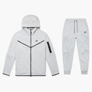 Nike Sportswear Tech Fleece Full Zip Hoodie & Joggers Set Grey