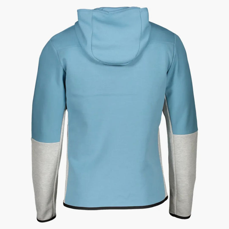 Nike Sportswear Tech Fleece Full-zip Hoodie Light Blue/white/grey