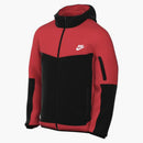 Nike Sportswear Tech Fleece Full-zip Hoodie Light Crimson/black/white