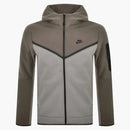 Nike Sportswear Tech Fleece Full-zip Hoodie Olive Grey/enigma Stone/black