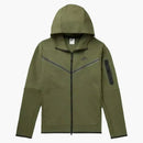 Nike Sportswear Tech Fleece Full-zip Hoodie Rough Green Black