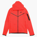 Nike Sportswear Tech Fleece Full-zip Hoodie Lobster Red/black