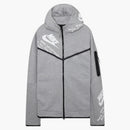 Nike Sportswear Tech Fleece Graphic Full-zip Hoodie Grey