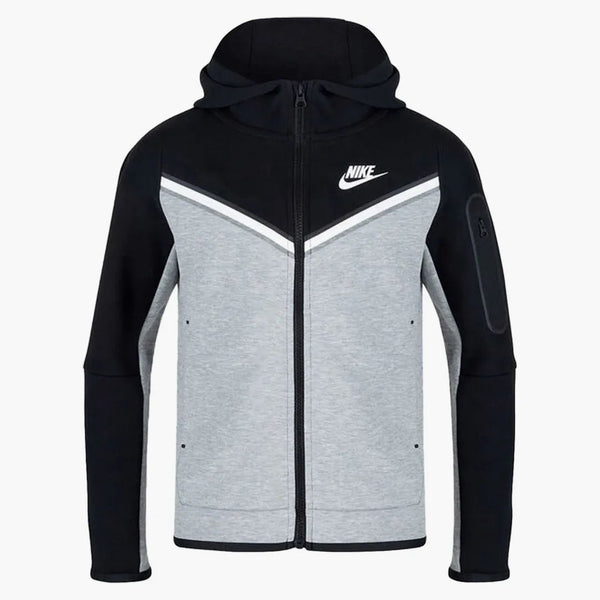 Nike Sportswear Kids' Tech Fleece Hoodie Grey/black