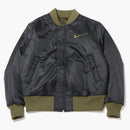 Nike Therma-fit Synthetic Phil Reversible Bomber Jacket (asia Sizing) Rough Green