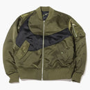 Nike Therma-fit Synthetic Phil Reversible Bomber Jacket (asia Sizing) Rough Green