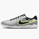 Nike Tiempo Legend 10 Academy Tf Metallic Silver Volt Black