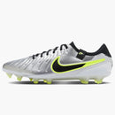 Nike Tiempo Legend 10 Elite Fg Metallic Silver Volt Black