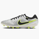 Nike Tiempo Legend 10 Pro Ag Metallic Silver Volt Black