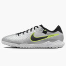Nike Tiempo Legend 10 Pro Tf Metallic Silver Volt Black