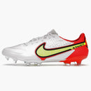 Nike Tiempo Legend 9 Elite Fg White Bright Crimson Volt
